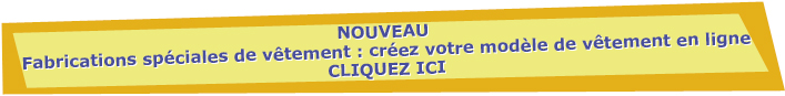 Créez votre modèle de vêtement en ligne